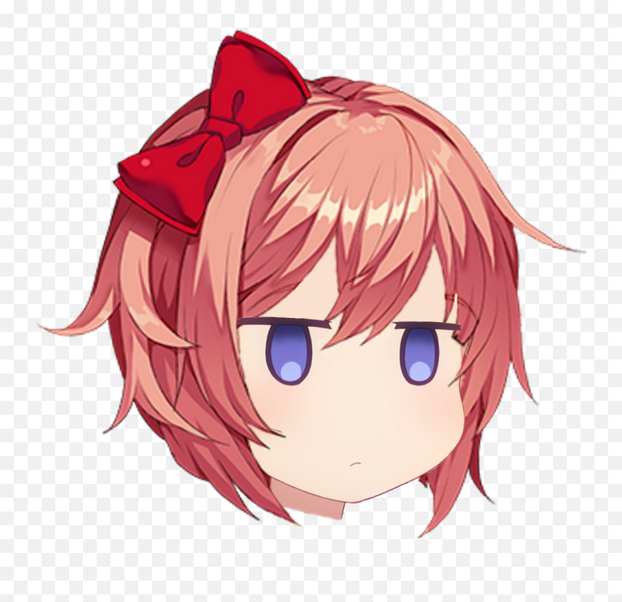 Doki Literature - Sayori Doki Doki Face Png,Sayori Png