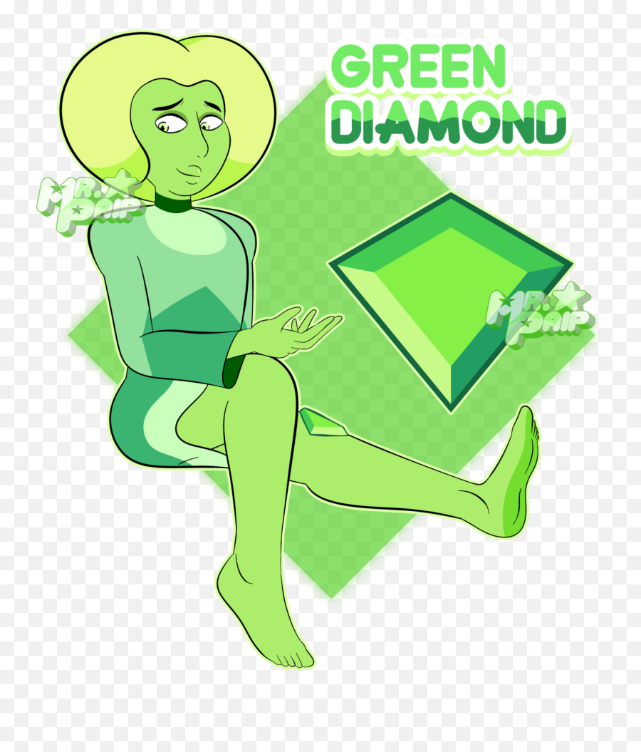 Download Green Diamond - Green Diamond Steven Universe Nonfusion Png,Greenhouse Png