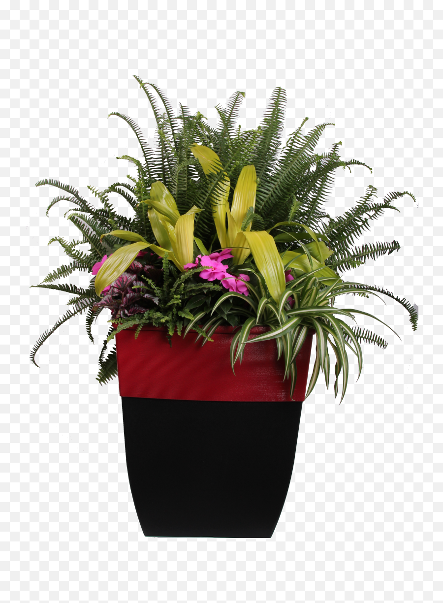 Large Planters Plant Pots Outdoor - Flowerpot Png,Flower Pot Png