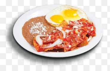 Download Hd Chilaquiles - Fried Egg Transparent Png Image Huevos Rancheros Png,Fried Egg Png