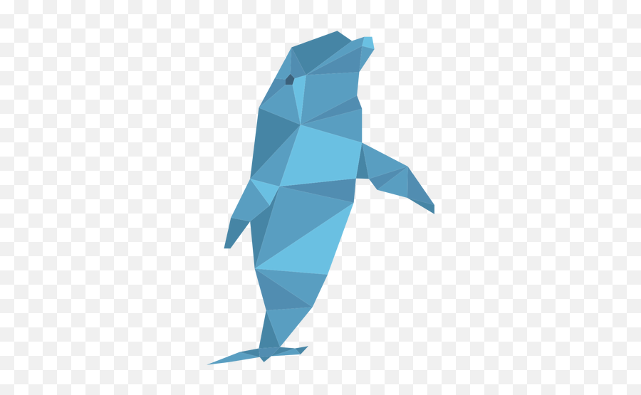 Dolphin Low Poly - Transparent Png U0026 Svg Vector File Low Poly Transparent,Dolphin Png