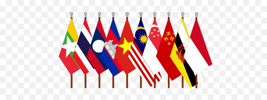 Asean Flag Png Images Transparent U2013 Free - Asean Flag Png,Red Flag Png