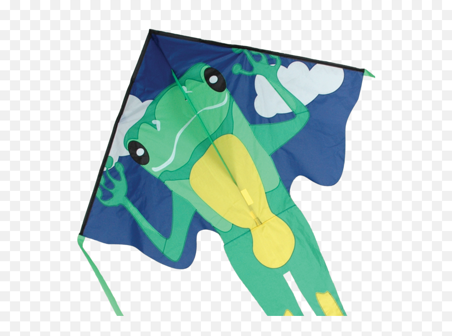 Large Easy Flyer Kite - Green Frog Umbrella Png,Kite Png