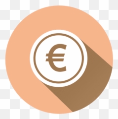 Euro Circle Icon 2 - Transparent PNG u0026 SVG vector file
