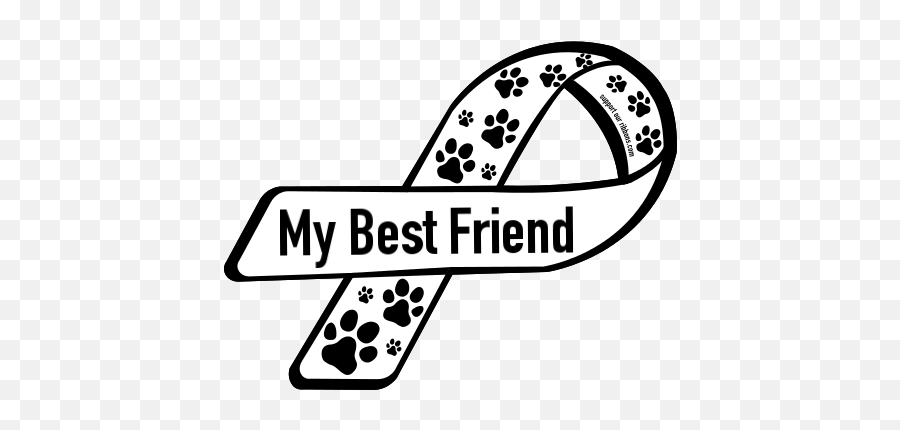 Download My Best Friend - My Best Friend Sticker Png Image Clip Art October Breast Cancer Awareness,Best Friends Png