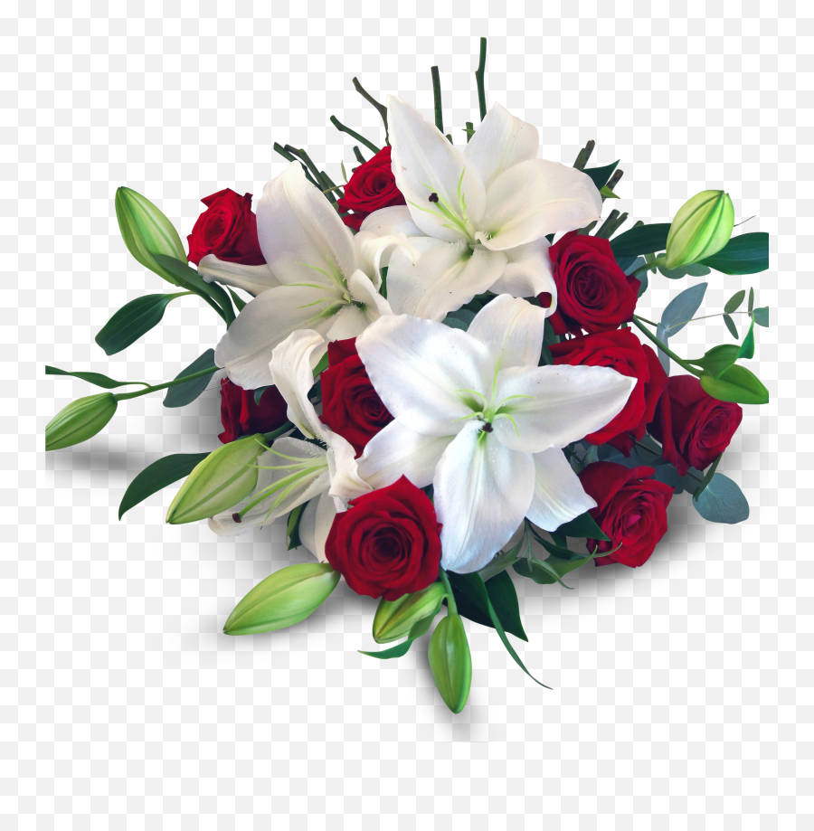 Royal Romance - Blooms Of Bowral Bouquet Png,White Lily Png