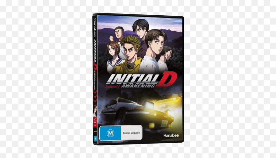 Initial D Legend 1 Awakening Dvd Movie - D Png,Initial D Png