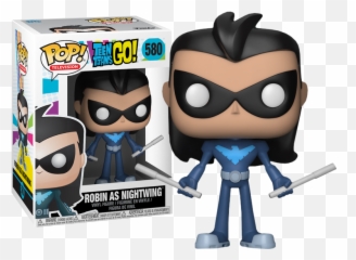 Teen Titans Go Funko Pop Png - Teen Titans Go Funko Pop,Nightwing Png