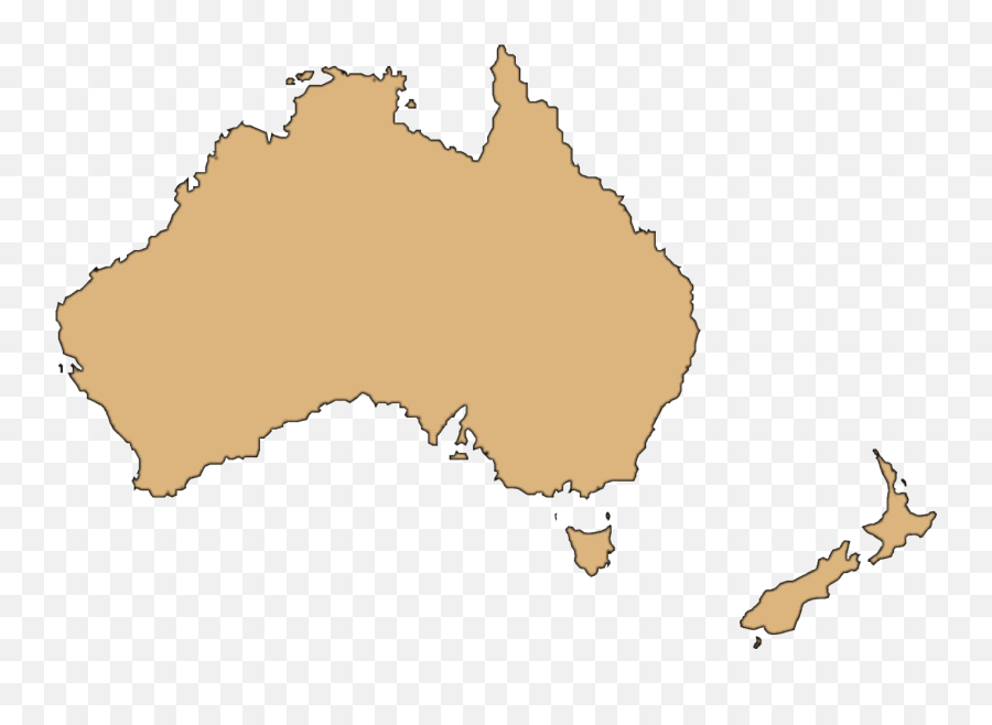 Australia Map Transparent Background Png Mart - Australian Masked Owl Distribution,Map Png