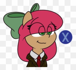 Download Hd 9volt Bow Bust Clothes Derpibooru Exclusive - Cartoon Png,Doubt Png