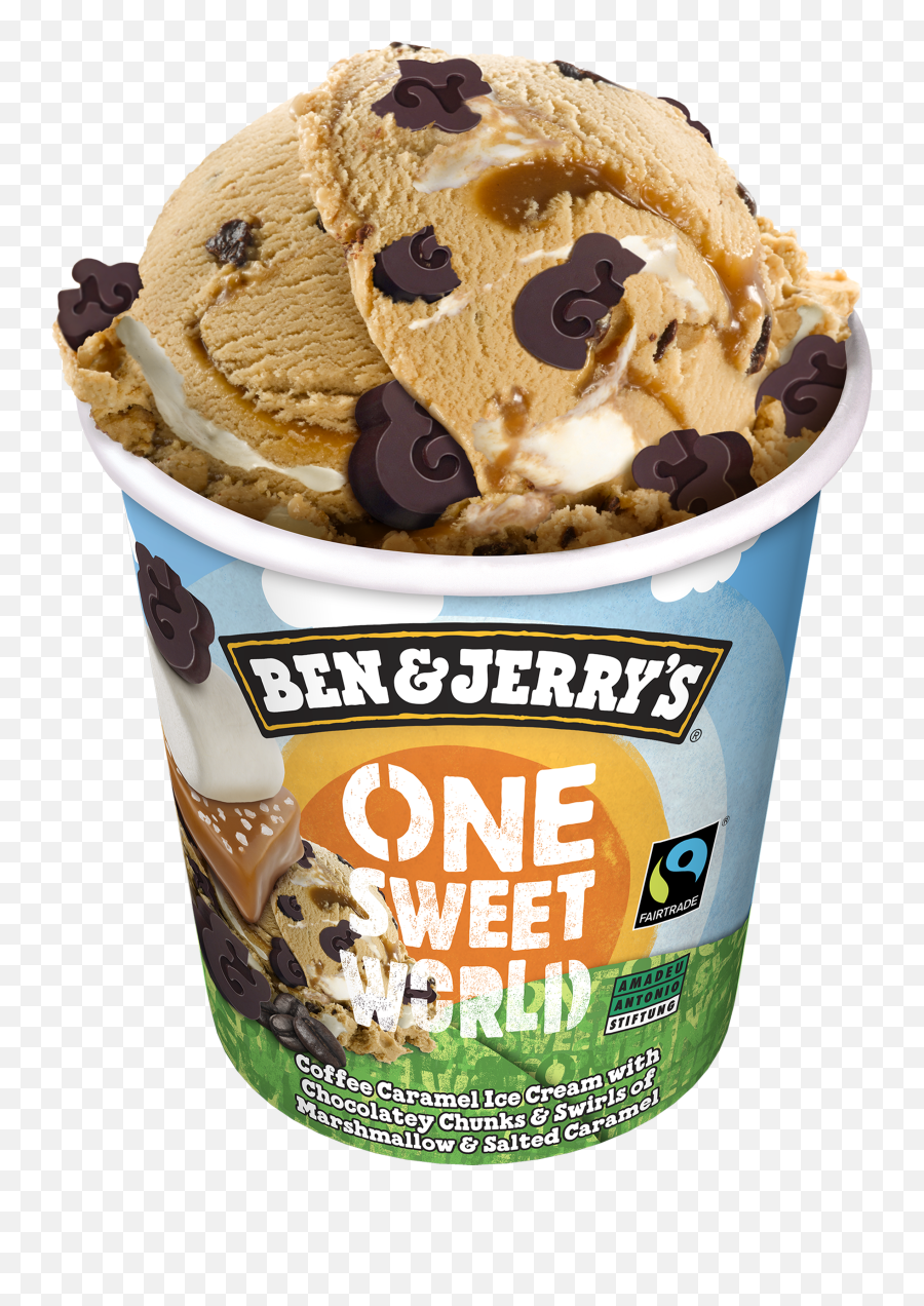 Ben And Jerryu0027s Png - Ben U0026 Jerry One Love Full Size Png Ben And One Sweet World,Jerry Png