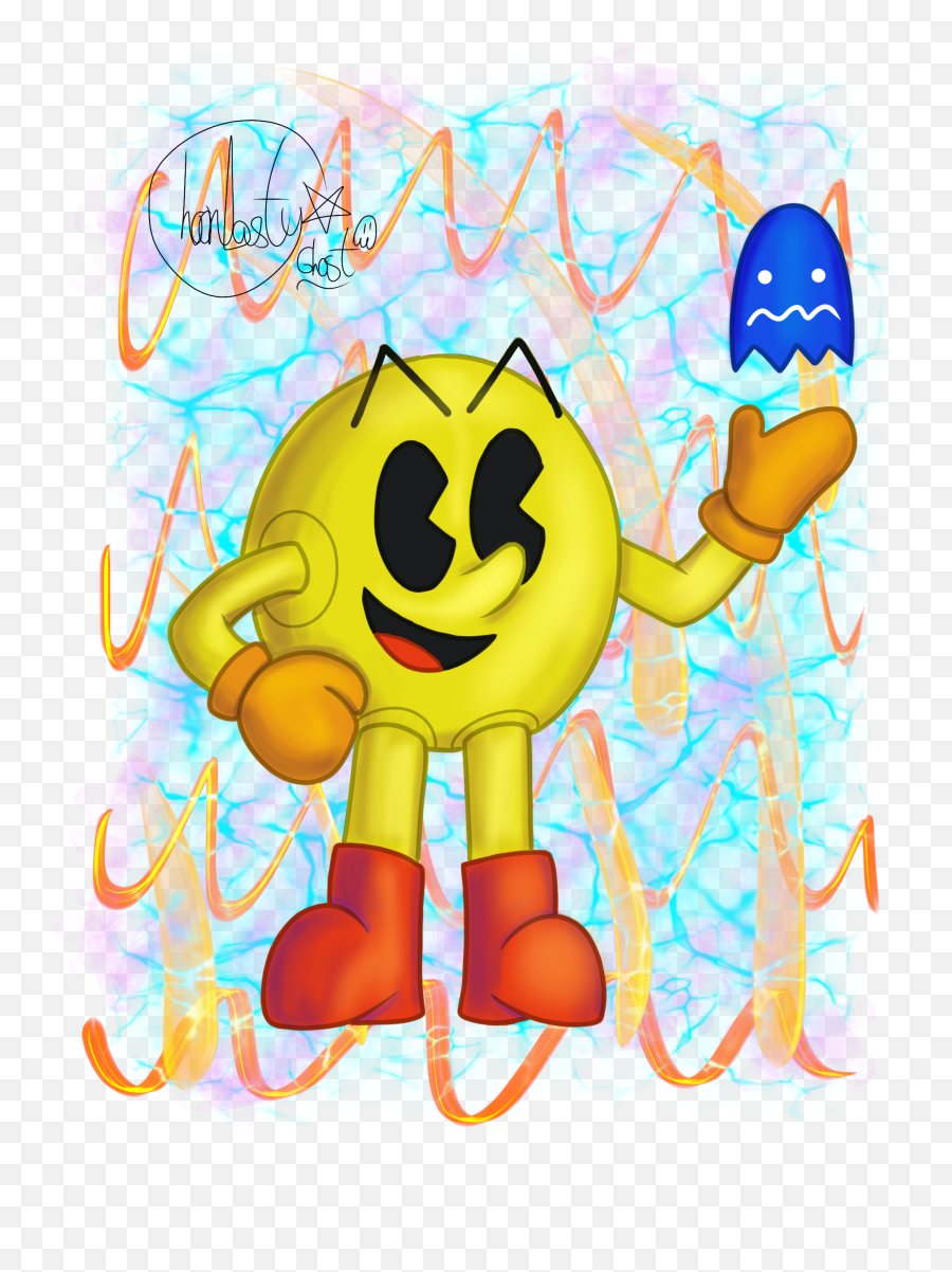 Pac - Man By Lastyghost On Newgrounds Clip Art Png,Pac Man Png