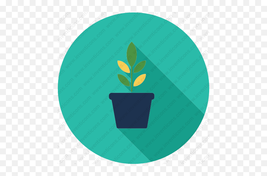Download Plant Vector Icon - Plant Pot Png Icon,Plant Vector Png