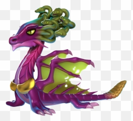 Medusa Png - Dragon Mania Legends Divine Clipart Full Size Chinese Dragon,Medusa Png