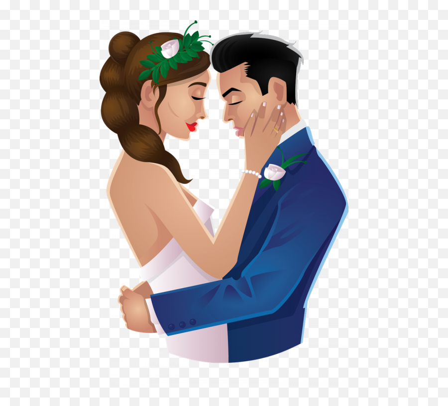 Love Cartoon - Filearmy Wedding Couple Cartoon Png,Anime Couple Png