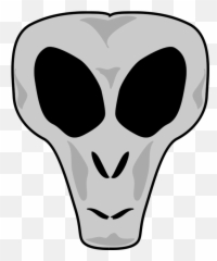 Headskullface Png Clipart - Royalty Free Svg Png Alien Head,Skull Face Png