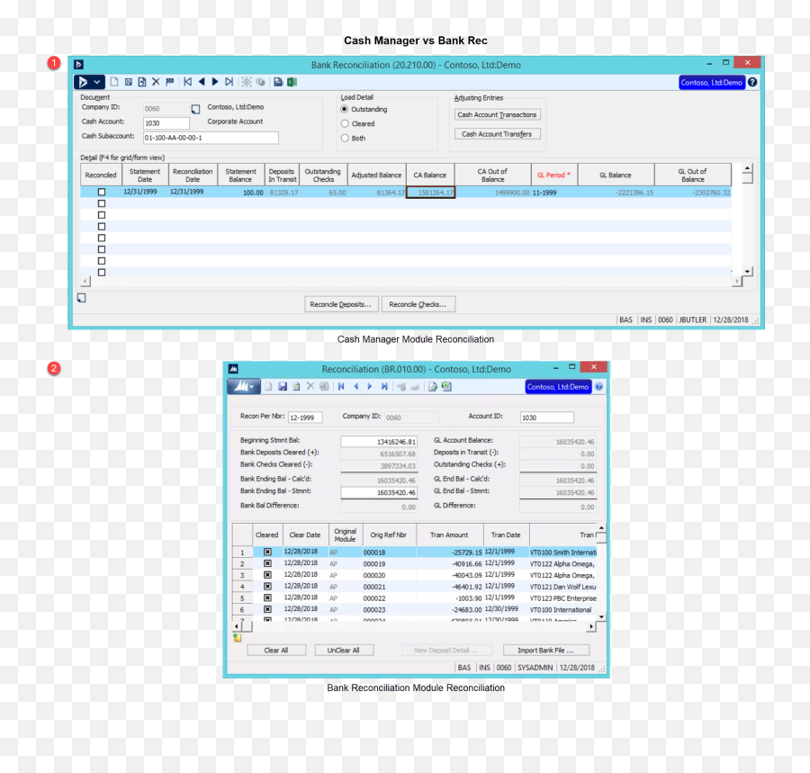Bank Recon 1 - Erp Software Blog Bank Reconciliation Software Png,Recon Expert Png