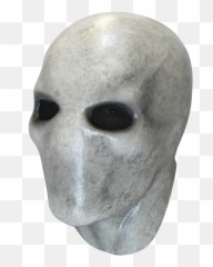 Creepypasta Slenderman Pale - White Man Mask png