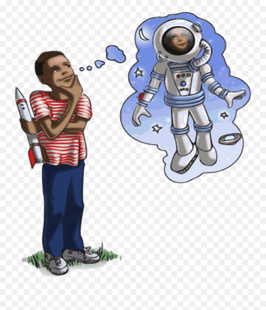 This Free Icons Png Design Of Astronaut - Kid Dream To Be Astronaut,Spaceman Png