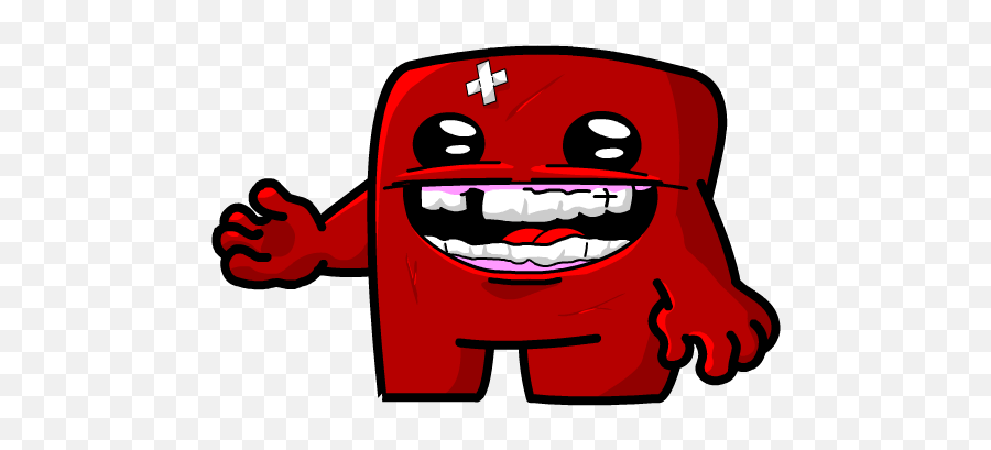 Download And Meat Boy From Super - Super Meatboy Png,Super Meat Boy Logo