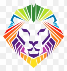 Coloredlion - Colored Lion Png,Orange Lion Logo