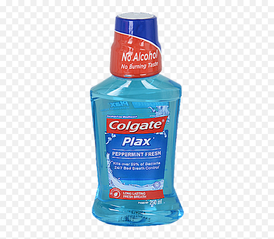 Colgate Plax Mouth Rinse Peppermint 250ml - Colgate Png,Colgate Png