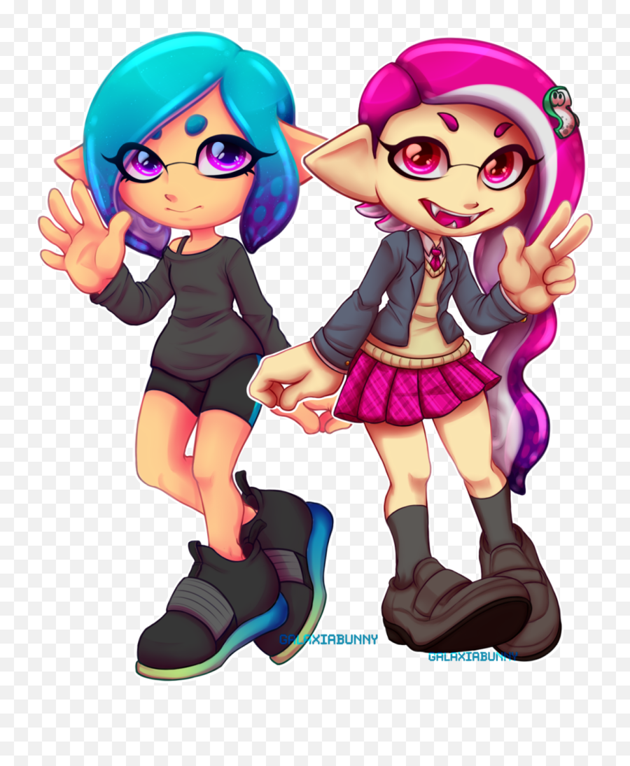 Squid Girlfriends Splatoon Know Your Meme - Splatoon Png,Splatoon Squid Logo