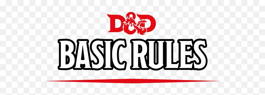 Playeru0027s Basic Rules Dungeons U0026 Dragons - 5e Title Font Png,Dungeons And Dragons Logo Vector