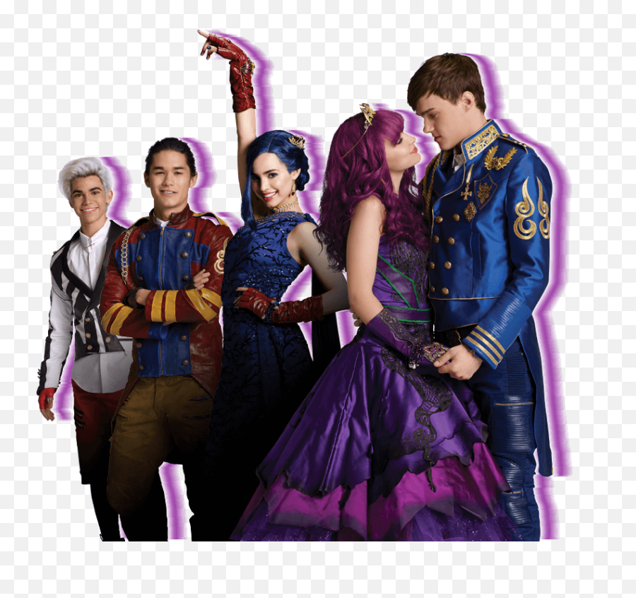 Download Hd Disney Descendants Png - Mal Costume Descendants 3,Descendants Png