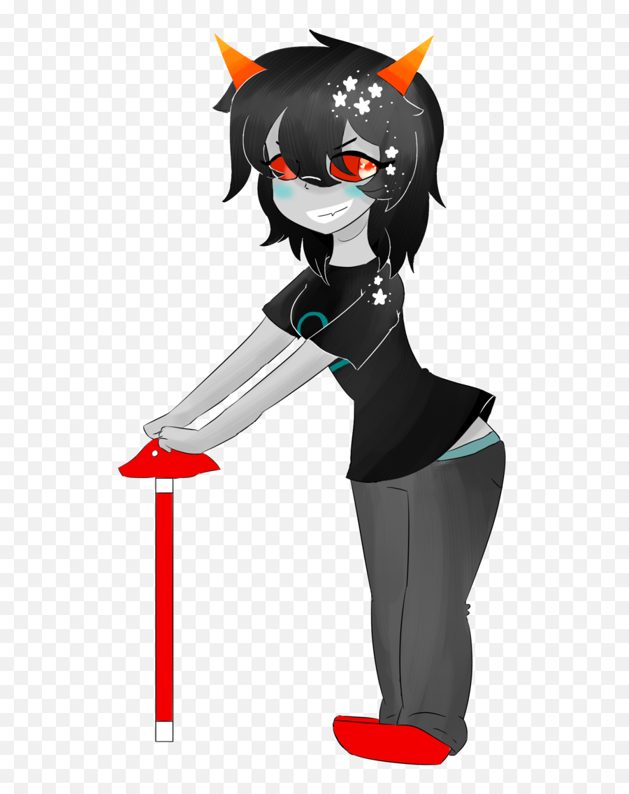 Homestuck Terezi Sullensalmon Roll - Illustrations Art Street Fictional Character Png,Homestuck Transparent