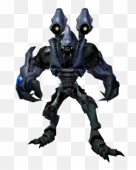 Metroid - Metroid Prime Omega Pirate Png,Samus Helmet Png