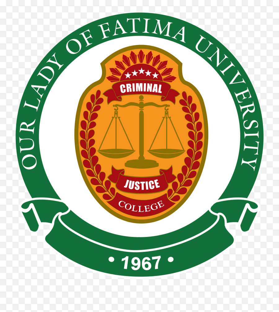 Our Lady Of Fatima University - Our Lady Of Fatima University Logo Png,Lady Justice Logo