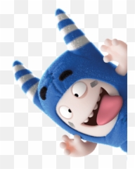 Oddbods Pogo Funny Face Png Image