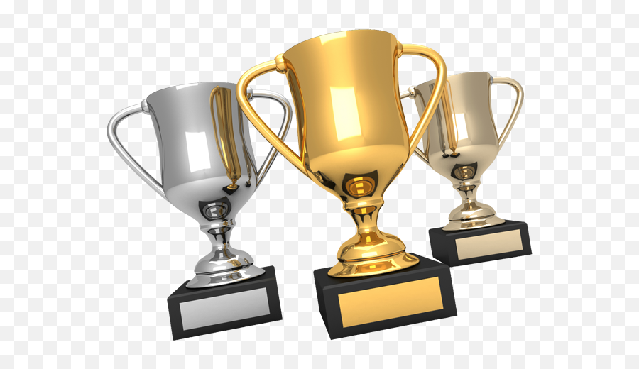 Download Trophy Png - 1st 2nd 3rd Trophies Full Size Png Prize Cups,Oscar Trophy Png
