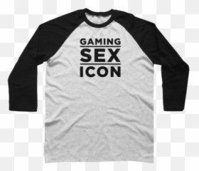 Gaming Sex Icon Baseball Tee Juniorsu0027 Perfect By Hutch Png Mandalorian
