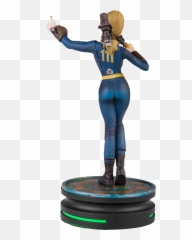 Fallout Statue Vault Girl Modern Icon - png