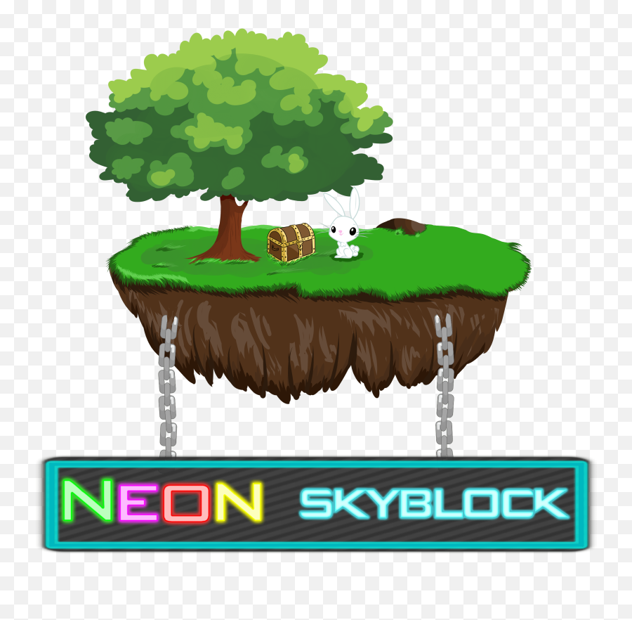 Skyblock Png - 1 13 2 Neonskyblock Minecraft Servers Minecraft Skyblock Server Logo,Minecraft Servers Icon