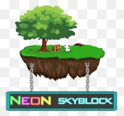 Skyblock Png - 1 13 2 Neonskyblock Minecraft Servers Skyblock Logo