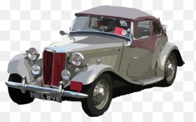 Car Old Vintage - Free Vector Graphic On Pixabay Mg Td Midget 1953 Png,Classic Car Png