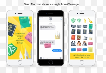 Mormoji Lds Imessage Stickers - Smart Device png