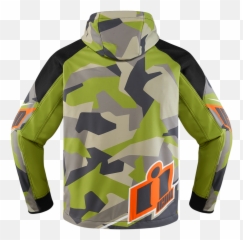 Chaqueta Icon Merc Deployed Verde - Cascos YC Long Sleeve png