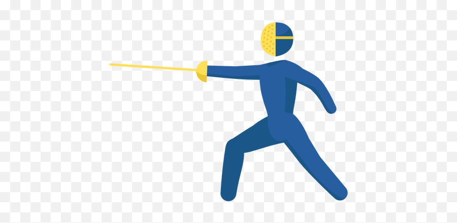 Olympic Sport Pictogram Fencing Flat - Transparent Png U0026 Svg Fencing Master,Olympic Icon Eggshell