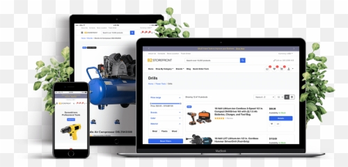 B2storefront U2013 Headless Ecommerce Platform Shopify - Template png