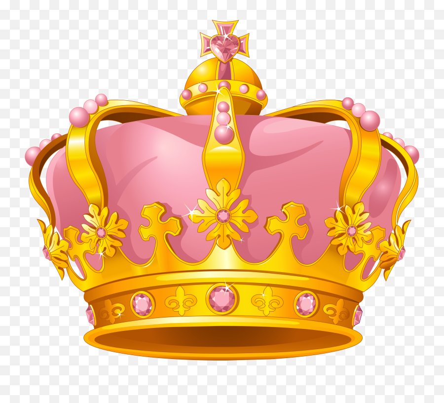 Crown Png - Pink Gold Crown,Crown With Transparent Background