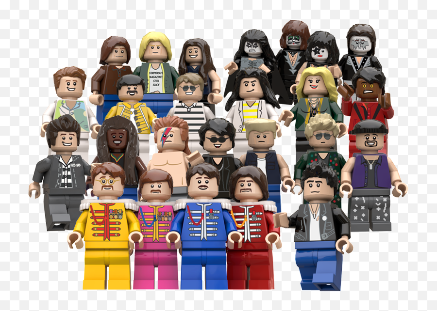 Rockinu0027 Bricks - The Home Of Rock Stars Minifigs Fictional Character Png,Legos Icon