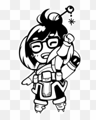 Download Vector From Mei Overwatch Sprays U201cscetch - Mei Icon Overwatch Png,Mei Overwatch Png