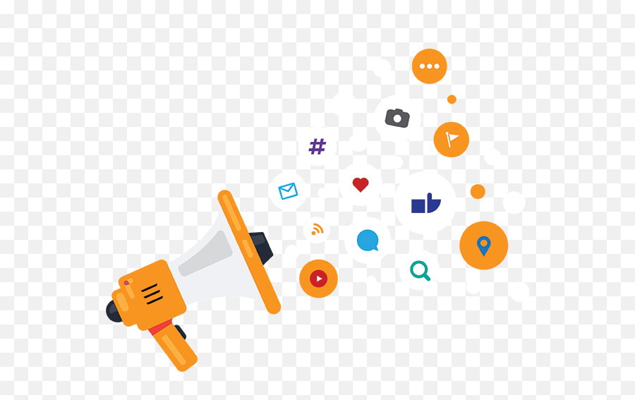 Marketing Agency Social Media Intelblaze Smart - Dot Png,Social Media Advertising Icon