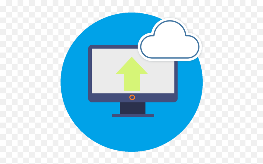 Cloud Backup U2013 Elite It Solutions Llc - Vertical Png,Computer Cloud Icon