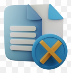 Document - info Icon Download Flat Style Horizontal png