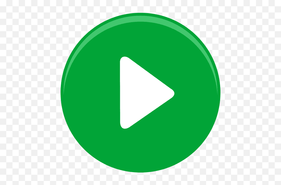 Play Button Green Icon Png And Svg Vector Free Download - Play Circle Icon,Play Icon